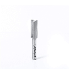 Amana Router Bit—Straight Plunge · Carbide Tipped 2-Flute · 3/8"x1" · 1/4" shank