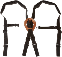 Custom Leathercraft Padded Construction Suspenders · 2" wide