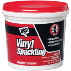 DAP Vinyl Spackling Paste Interior/Exterior 1-quart