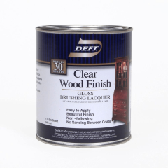 Deft Interior Clear Wood Finish Gloss 1-quart 