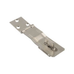 Safety Swivel Staple Hasp 4½" —Stainless Steel