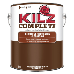 Kilz Interior/Exterior Primer/Sealer · Oil-Based 1-gallon