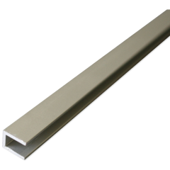 MD Extruded Aluminum Channel - Mill Finish 33/64x1/2x72" - for 3/8" plywood