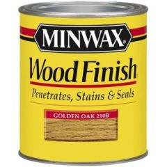 Minwax® Wood Finish™ Oil-based Wood Stain — Golden Oak ½-pint