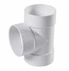 NDS 4" Smooth PVC Tee Fitting