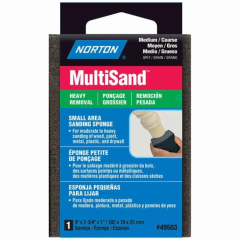 Norton 49503 Multisand Sponge · Fine/Coarse Grit · 4"x2.75"
