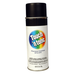 Touch'n Tone Flat Black 10oz spray