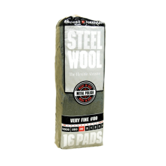 Rhodes American Steel Wool #00 16-pack Very-Fine