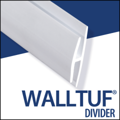 • WallTuf® Trim Divider 8' White